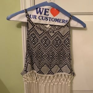 Fringe Crop Top